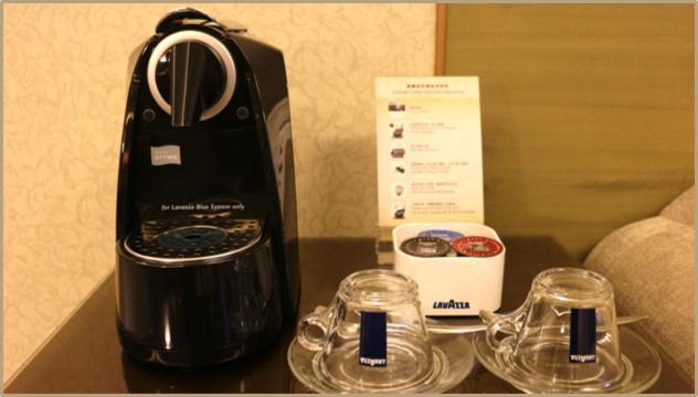 The Landis Taipei Hotel Exterior photo A Nespresso coffee machine