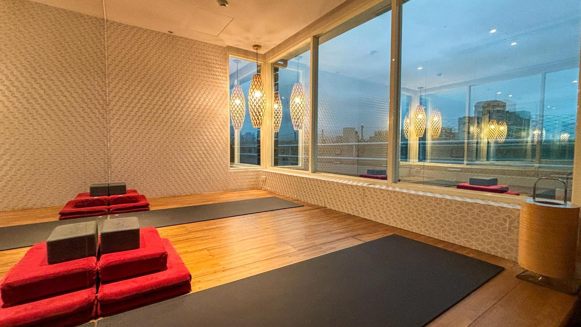 The Landis Taipei Hotel Exterior photo The yoga room