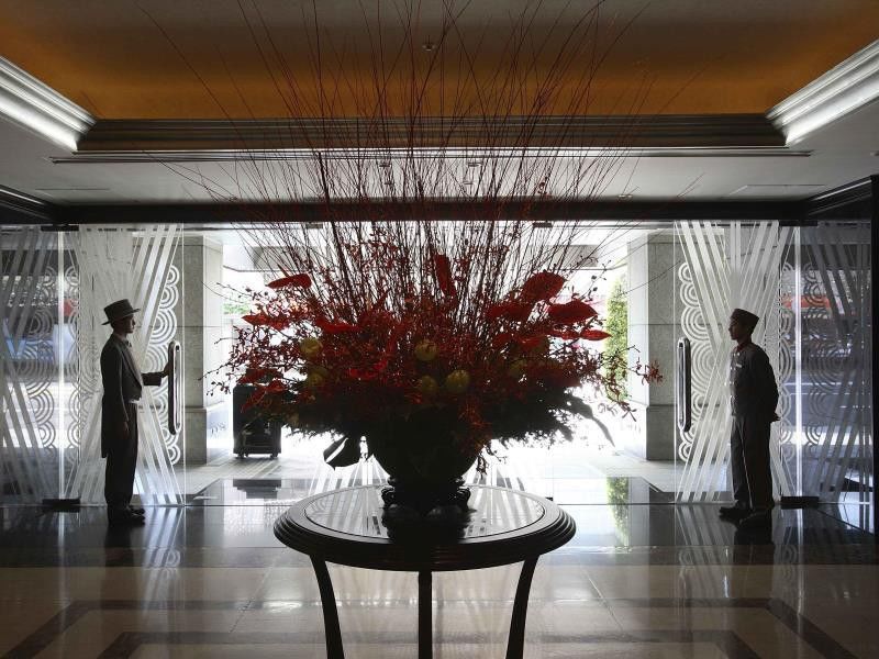 The Landis Taipei Hotel Exterior photo The lobby of the hotel
